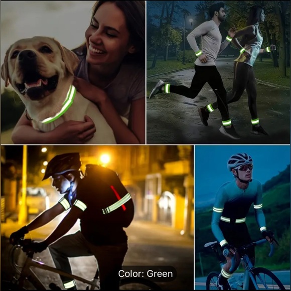 COPY - Reflective Running Gear 6 Pcs Set, High Visibility Security Reflective B… - Picture 5 of 7